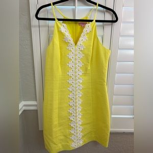 Yellow Lilly Pulitzer Dress